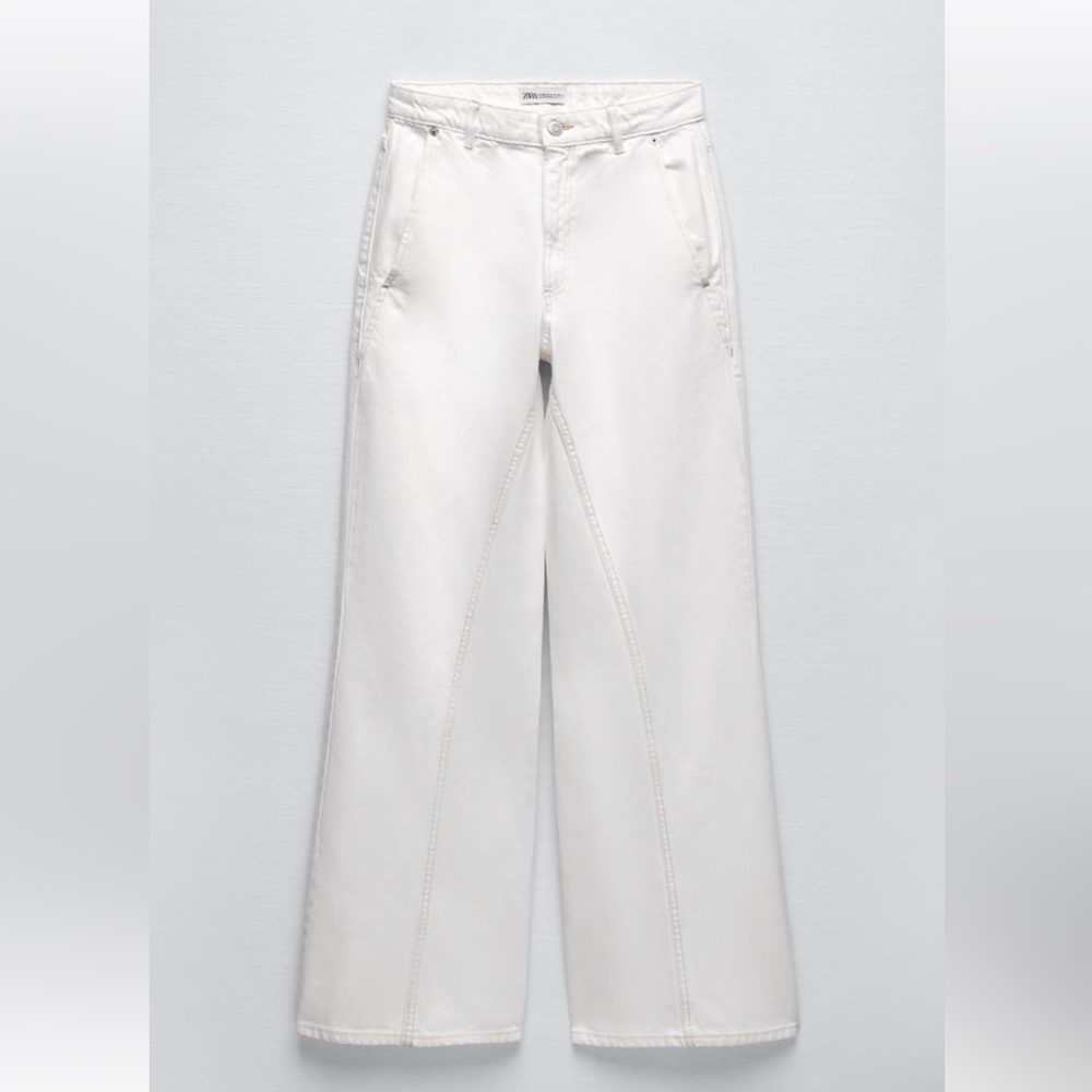 ZARA Super Wide Leg Jeans - Picture 7 of 16